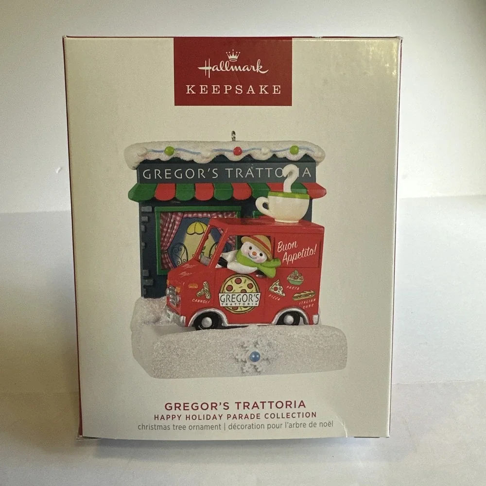 2023 Hallmark GREGOR'S TRATTORIA Holiday Parade Keepsake Christmas Ornament